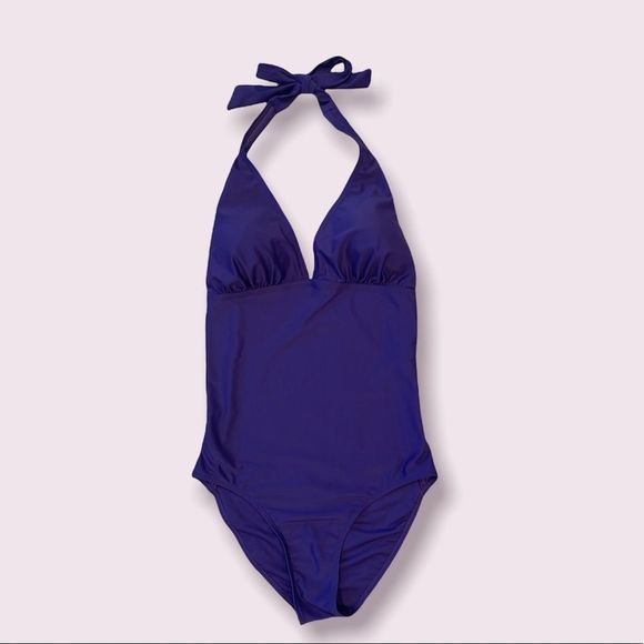NTW on the beach one piece swimming suit size 8 purple - Picture 2 of 5